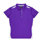 AP2305-Paterson-Lady-Polos-PurpleWhite