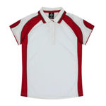 AP2300-Murray-Lady-Polos-WhiteRed