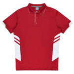 AP1311-Tasman-Mens-Polos-RedWhite