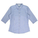 AP2909T-Brighton-Lady-Shirt-3Q-Sleeve-FrenchBlue