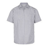 AP1908S-Devonport-Mens-Shirt-Short-Sleeve-CharcoalSilver