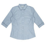 AP2907T-Epsom-Lady-Shirt-3Q-Sleeve-Slate