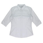 AP2906T-Bayview-Lady-Shirt-3Q-Sleeve-WhiteSilver