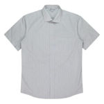 AP1906S-Bayview-Mens-Shirt-Short-Sleeve-WhiteSilver