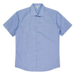 AP1902S-Grange-Mens-Shirt-Short-Sleeve-MidBlue