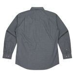 AP1901L-Toorak-Mens-Shirt-Long-Sleeve-BlackWhite-Back