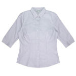 AP2900T-Henley-Lady-Shirt-3Q-Sleeve-WhitePurple