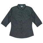 AP2900T-Henley-Lady-Shirt-3Q-Sleeve-BlackSilver