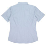 AP2900S-Henley-Lady-Shirt-Short-Sleeve-WhiteNavy-Back