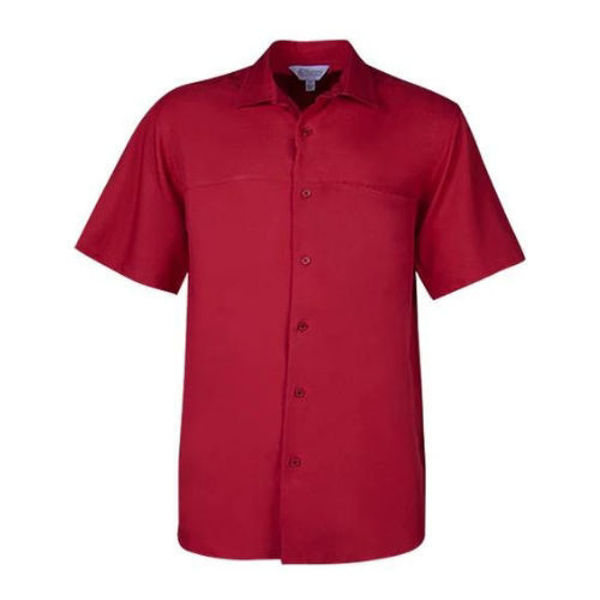 AP1904S-Springfield-Mens-Shirt-Short-Sleeve-CornellRed