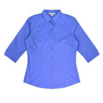 AP2903T-Mosman-Lady-Shirt-3Q-Sleeve-MidBlue