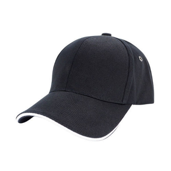 AH127-Organic-Cotton-Sandwich-Cap-BlackWhite