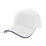 AH127-Organic-Cotton-Sandwich-Cap-WhiteNavy