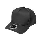 IV143-Polycotton-Cap-Black